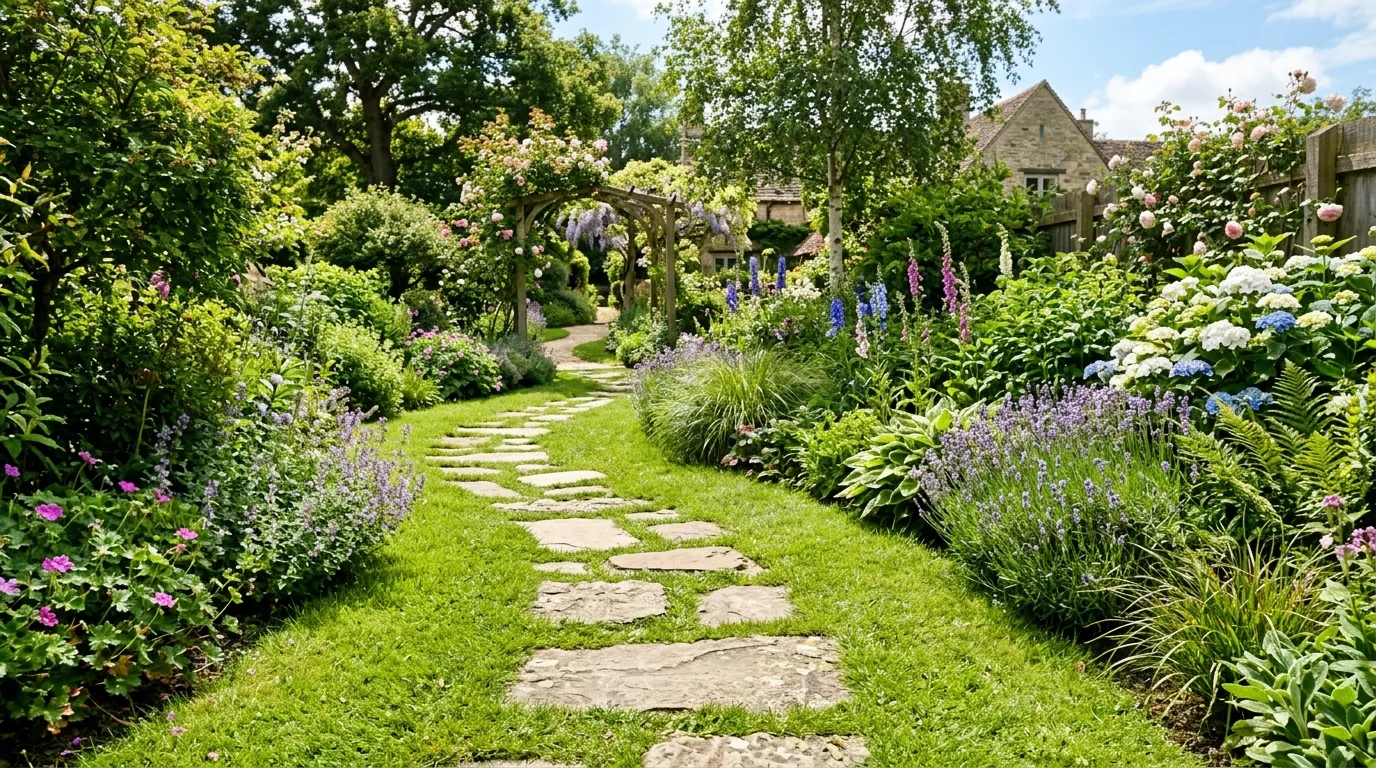 Shrub and Path Framing